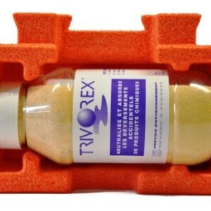 Trivorex 700g sis. huuhteluaseman teline, oranssi, Diphoterine